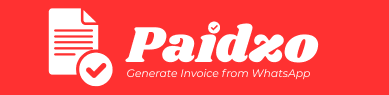 Paidzo — Generate Invoice from WhatsApp
